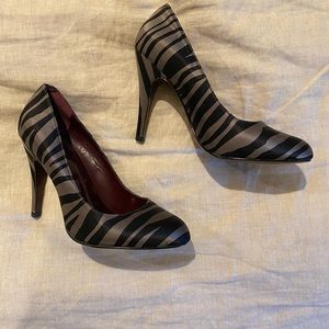 Jessica Simpson Zebra Heels